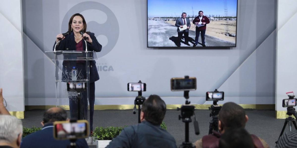 Informa alcaldesa Carmen Lilia Canturosas avance de obras estratégicas