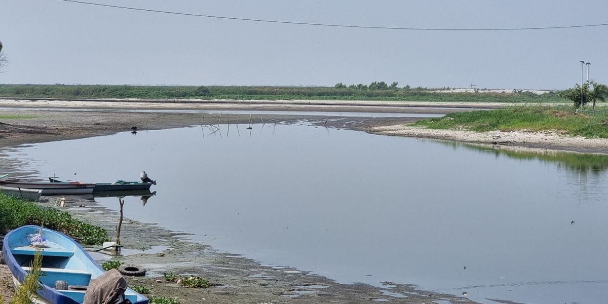 Laguna de Champayán el 90% seca