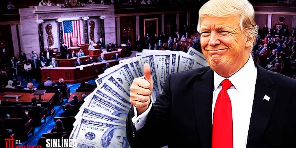 Cámara Baja de EU aprueba plan fiscal de Trump que incluye impuesto a remesas