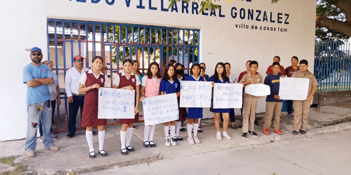 Cierran escuela en Villa de Casas por falta de maestros