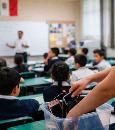 Es oficial: publican decreto para restringir los celulares en las escuelas de todo México