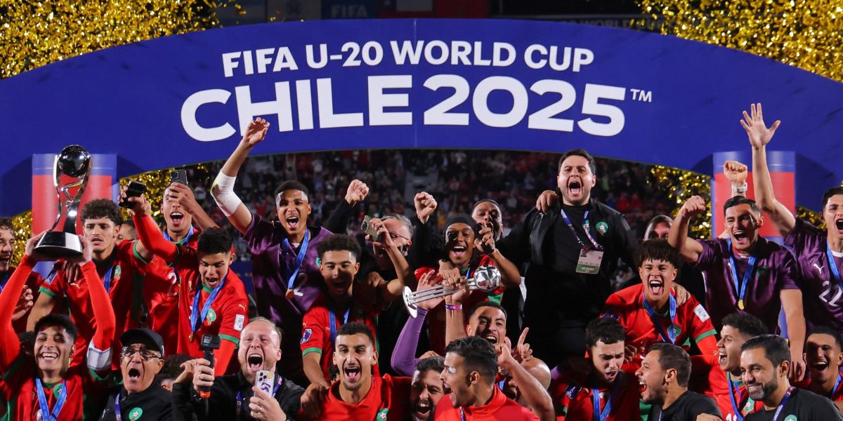 Marruecos hace historia y se corona campeón del Mundial Sub-20 en Chile