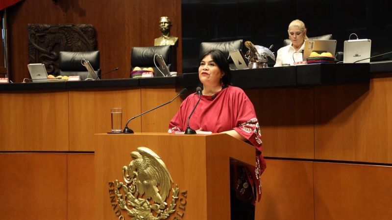 Pide Guadalupe Chavira al gobernador Rubén Rocha separarse del cargo para ser investigado en México