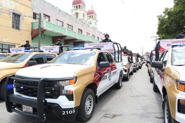 Blindarán con millonario seguro a fuerzas de seguridad en Tamaulipas