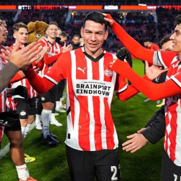 Chucky Lozano se despide del fútbol Europeo con triunfo del PSV Eindhoven