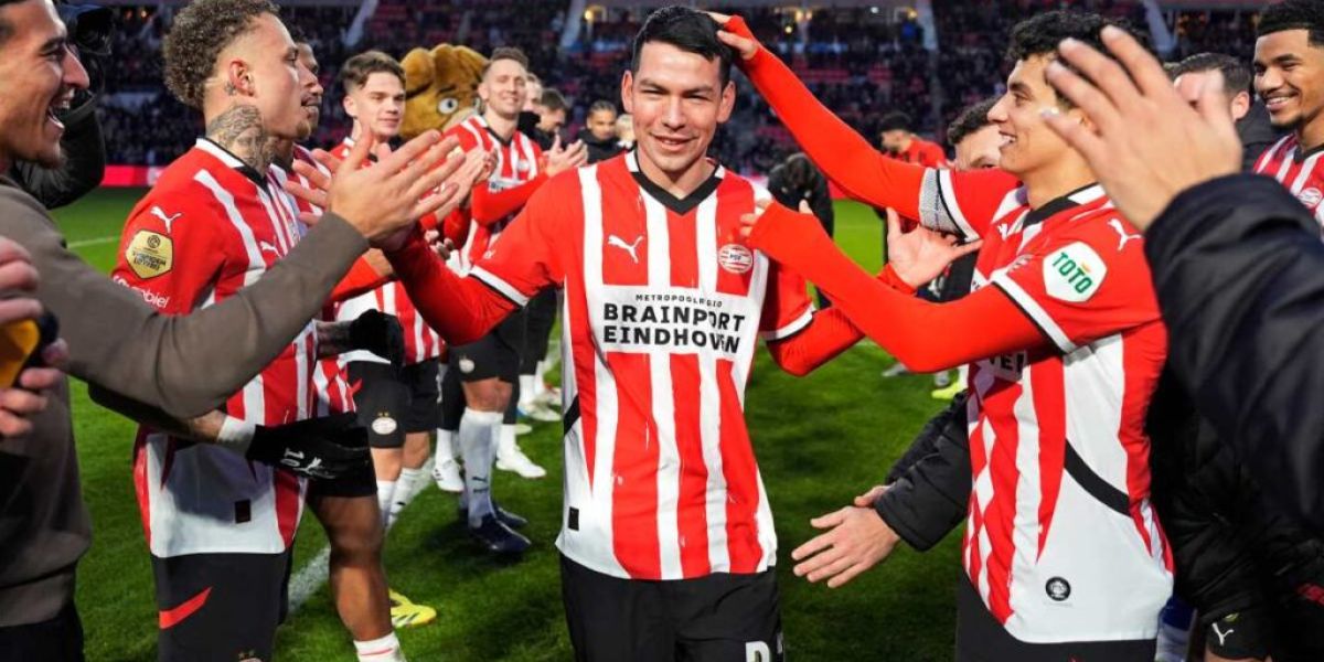 Chucky Lozano se despide del fútbol Europeo con triunfo del PSV Eindhoven