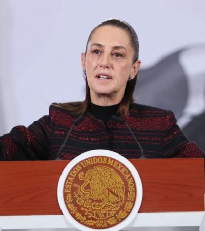 Sheinbaum llama a la ONU a intervenir ante tensión entre Venezuela y E.U.