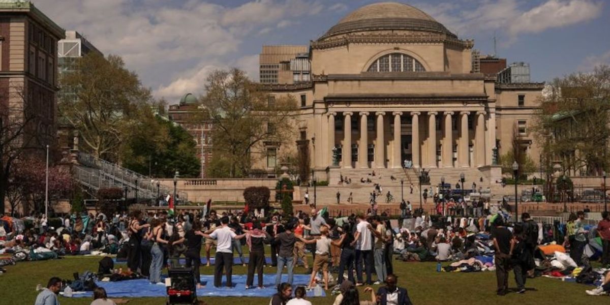 Protesta propalestina en Universidad de Columbia deja sanciones y arrestos