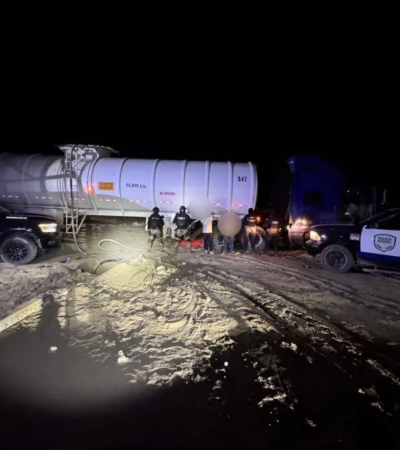 Aseguran 50 mil litros de combustible robado en Coahuila