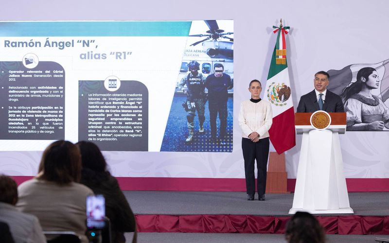 Hijo de “El R1” habría ordenado asesinato de Valeria Márquez: Harfuch