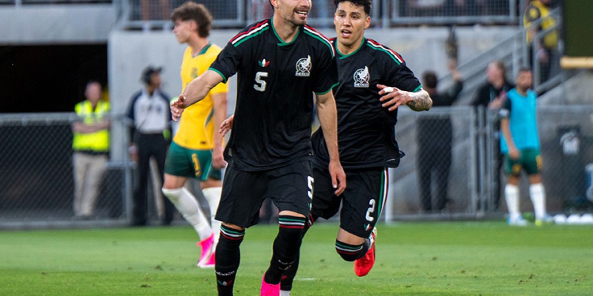 Derrota México a Australia con gol de Johan Vásquez