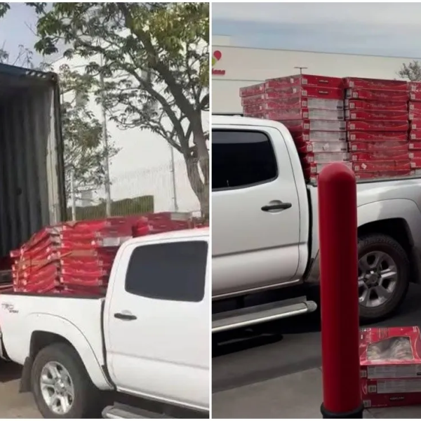 Revendedora compra 800 Roscas  de Reyes en Costco Guadalajara y las transporta en tráiler