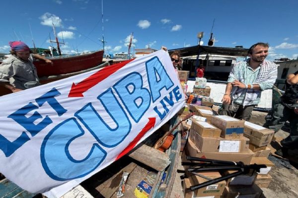 Desde Yucatán zarpa la ‘Granma 2.0’ rumbo a Cuba con ayuda humanitaria