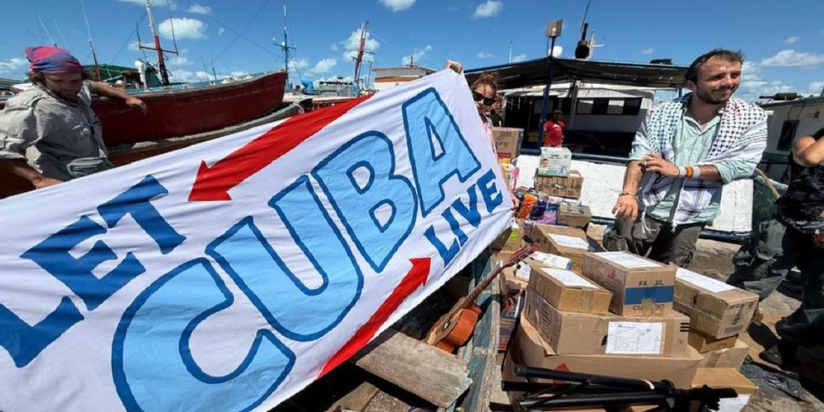 Desde Yucatán zarpa la ‘Granma 2.0’ rumbo a Cuba con ayuda humanitaria