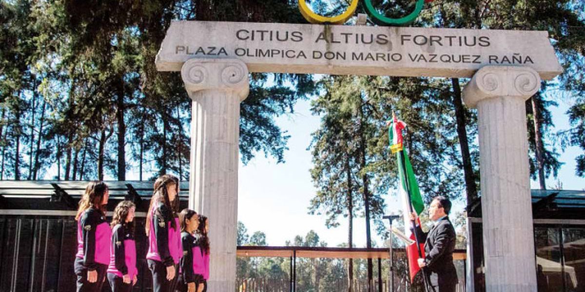 Abanderan a equipo tricolor para olímpicos de la juventud 2024