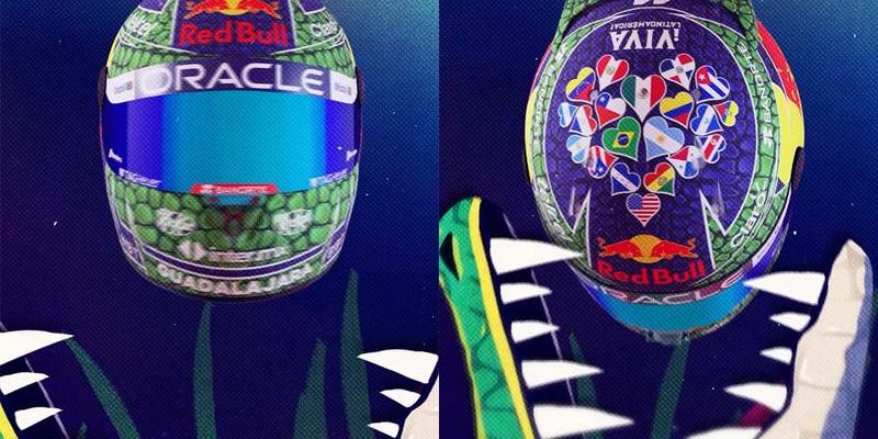 ‘Checo’ Pérez tendrá casco especial para el GP de Miami
