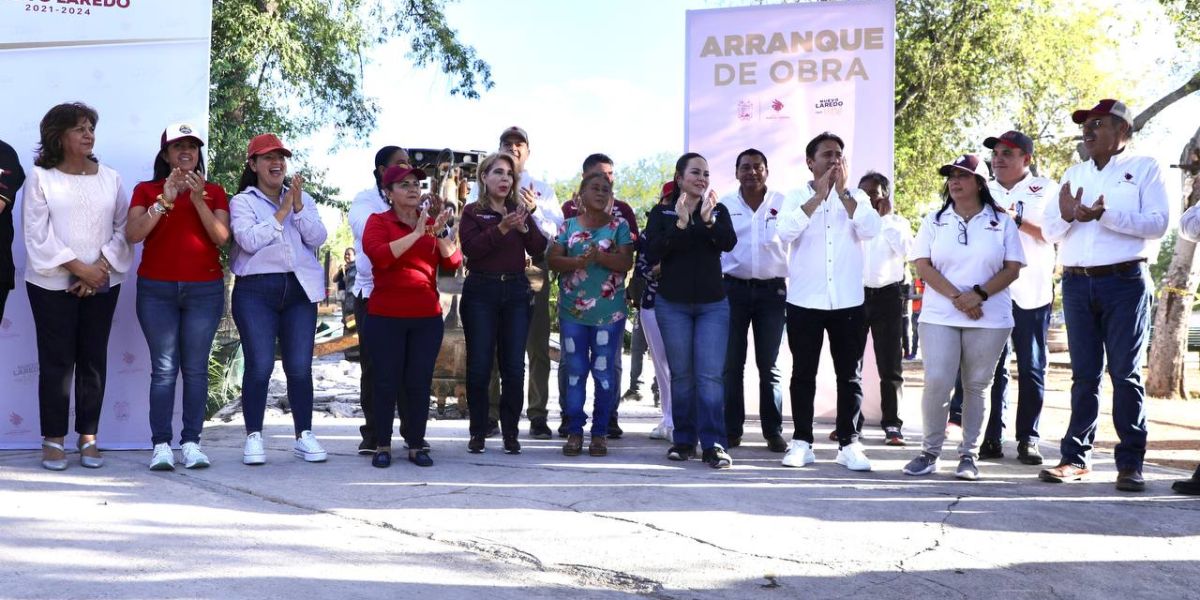 Alcaldesa Carmen Lilia Canturosas da banderazo a obras de transformación en parque Viveros