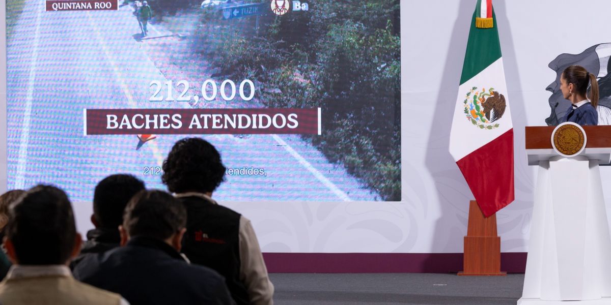 Presidenta presenta Programa Nacional de Infraestructura Carretera 2025-2030