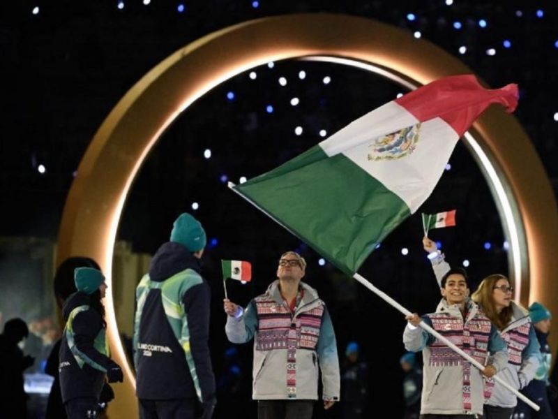 Debuta México en la inauguración de Milán-Cortina 2026