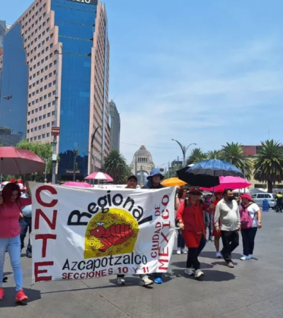 Deja la CNTE sin clases a 7.9 millones de alumnos