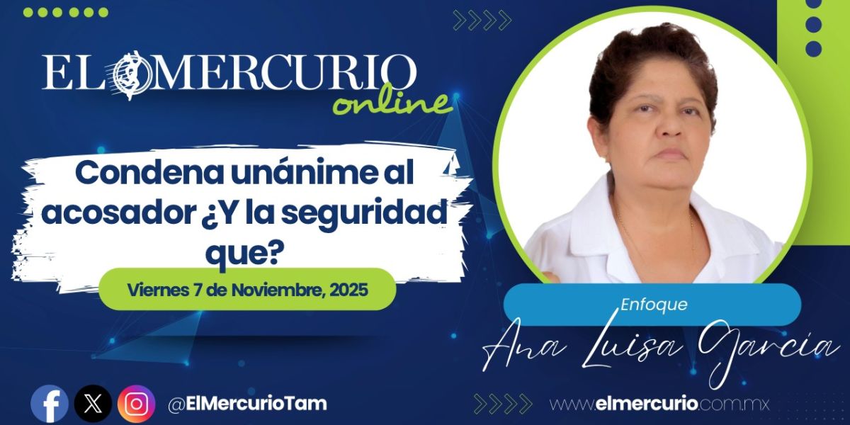 Condena unánime al acosador ¿Y la seguridad que?