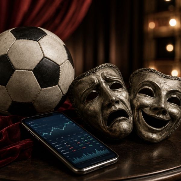 El fútbol llega al teatro mientras las apuestas siguen otro recorrido