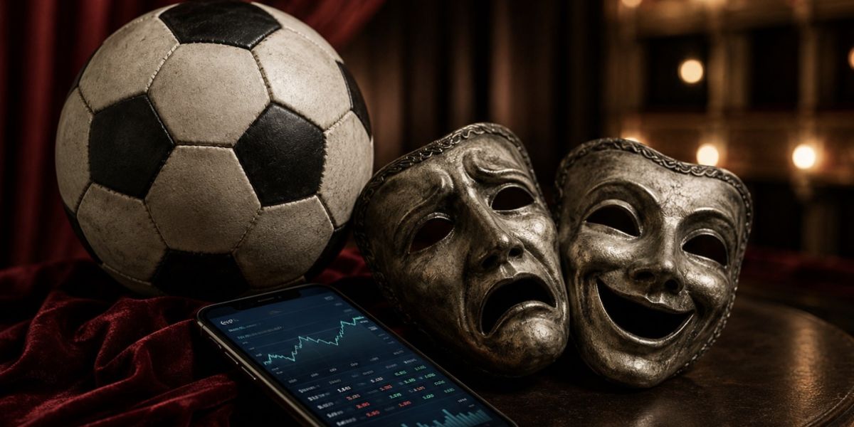 El fútbol llega al teatro mientras las apuestas siguen otro recorrido