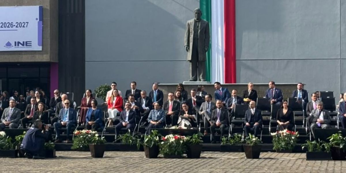 Con presencia de la titular de Gobernación, INE arranca el proceso electoral federal