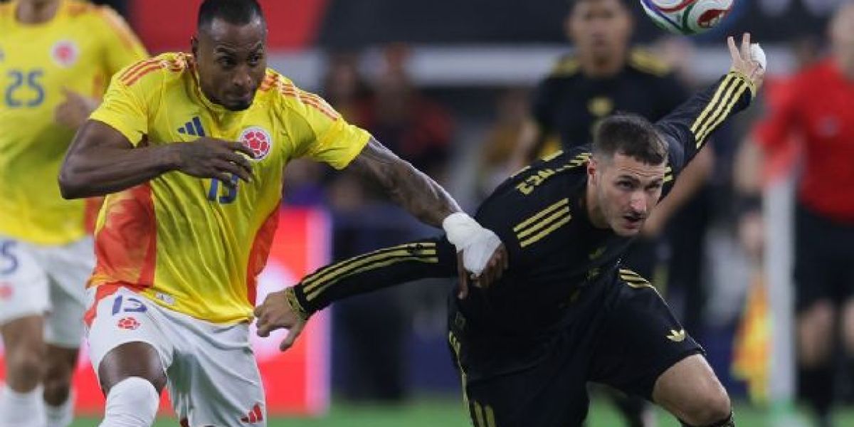 Colombia humilla a México con goleada 4-0 en Dallas