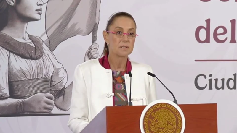 Sheinbaum rechaza el ataque de EU y la captura de Maduro