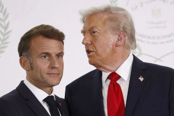 rump amaga con aranceles de 200% al vino francés para que Macron se una a la Junta de Paz