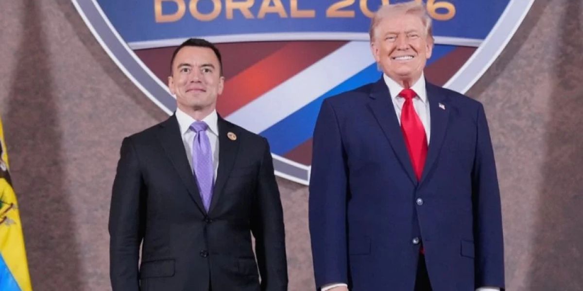 Ecuador logra acuerdo con EU y elimina aranceles de 15% impuestos por Trump