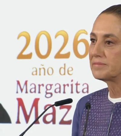 Sheinbaum niega tener conocimiento de la decisión del SAT de quitar permisos a más de 100 organizaciones