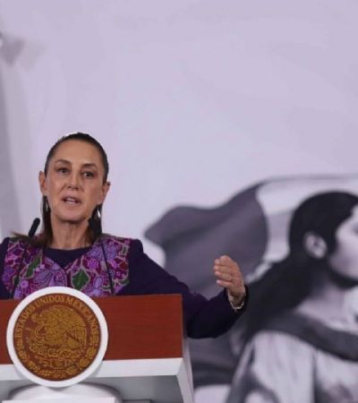 “No es una reunión anti-Trump, es un encuentro por la paz”, dice Sheinbaum previo a su viaje a Barcelona