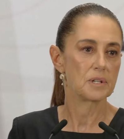 Sheinbaum afirma que fue la primera en solidarizarse con Trump tras tiroteo