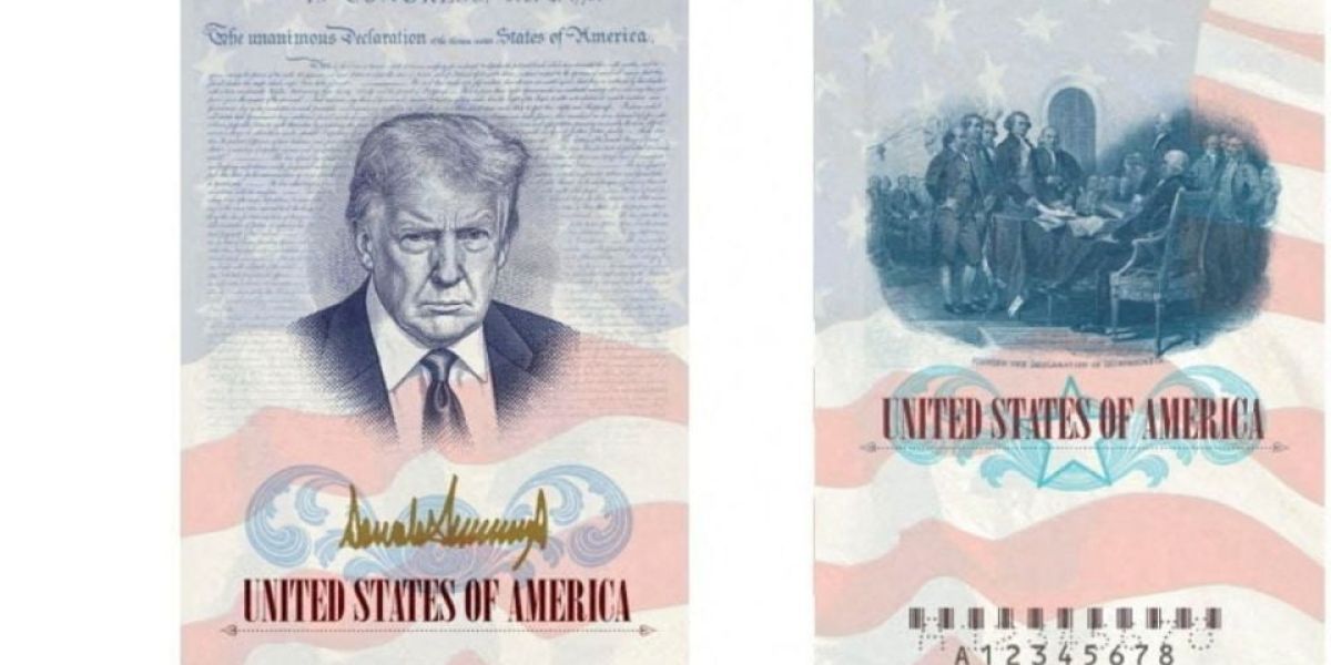 El segundo mandato de Trump: incluye su imagen en billetes, monedas, instituciones y pasaportes