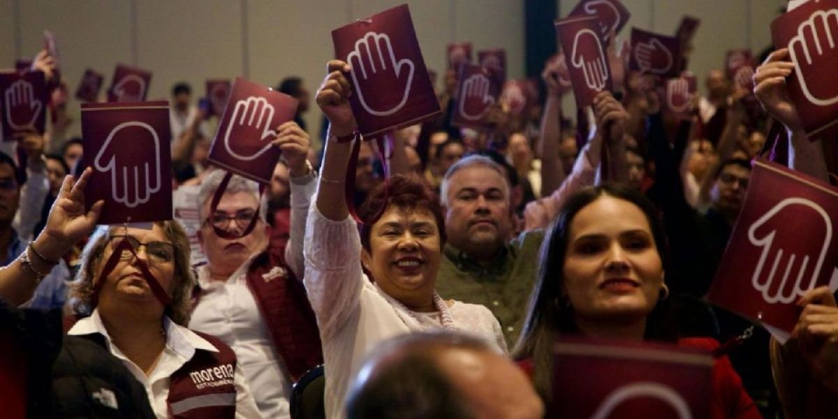 Los coordinadores parlamentarios de Morena de todo el país se suman a la defensa de Andy López Beltrán