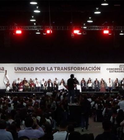 Nueva dirigencia de Morena, bajo la sombra del escándalo Rocha Moya que busca ignorar