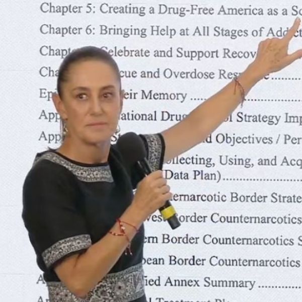“Nosotros estamos actuando”, responde Sheinbaum a Trump tras la amenaza de combatir a los cárteles