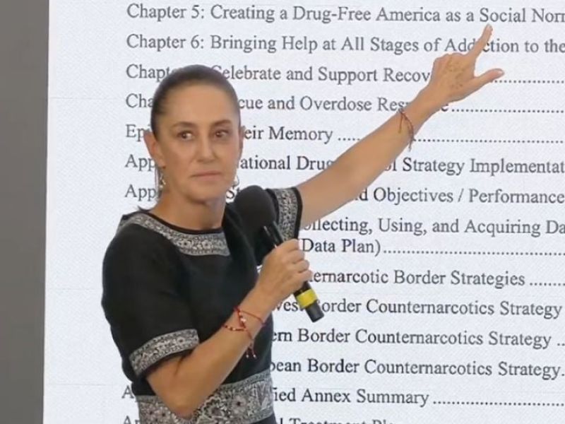 “Nosotros estamos actuando”, responde Sheinbaum a Trump tras la amenaza de combatir a los cárteles