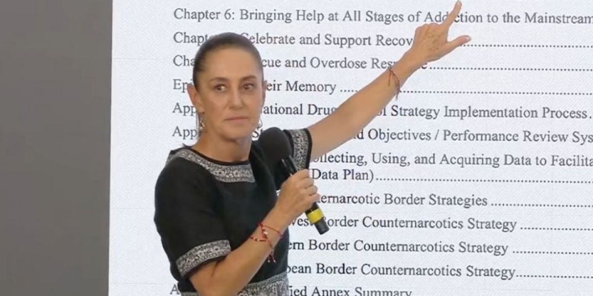 “Nosotros estamos actuando”, responde Sheinbaum a Trump tras la amenaza de combatir a los cárteles