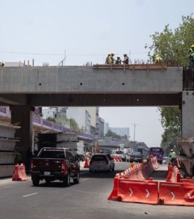CDMX rumbo al Mundial: se retrasan las obras en el tramo elevado de Tlalpan y la Línea 2 del Metro