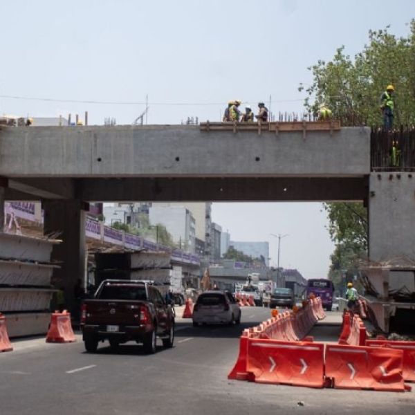 CDMX rumbo al Mundial: se retrasan las obras en el tramo elevado de Tlalpan y la Línea 2 del Metro