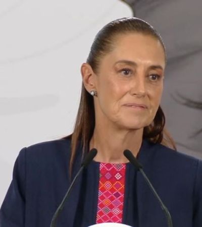 Sheinbaum matiza su mensaje contra EU