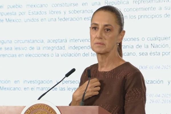 Sheinbaum evita confirmar investigación de EU contra Américo Villarreal y Alfonso Durazo