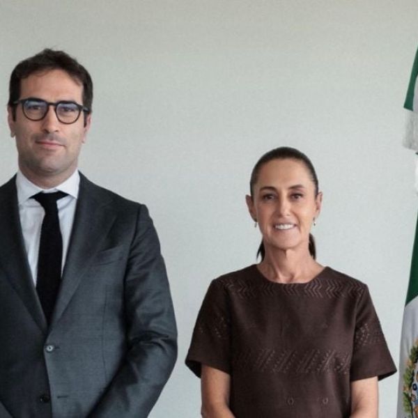 Sheinbaum se reúne con el vicepresidente primero del gobierno de España tras conversación virtual por bloqueos de la CNTE