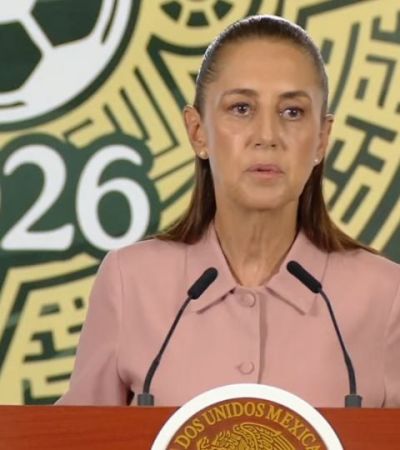Sheinbaum sigue sin confirmar su asistencia al Zócalo a dos horas de la inauguración del Mundial