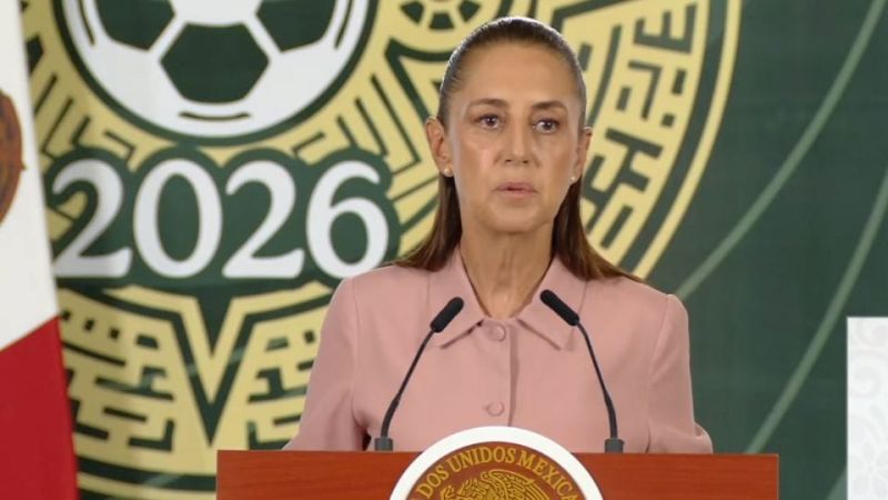 Sheinbaum sigue sin confirmar su asistencia al Zócalo a dos horas de la inauguración del Mundial