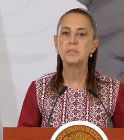 Sheinbaum evita felicitar a Abelardo de la Espriella y dice que esperará a que acabe el conteo en Colombia