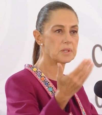 Sheinbaum descarta motivación política en detención de Gilda “N”, hermana de Emilio Lozoya